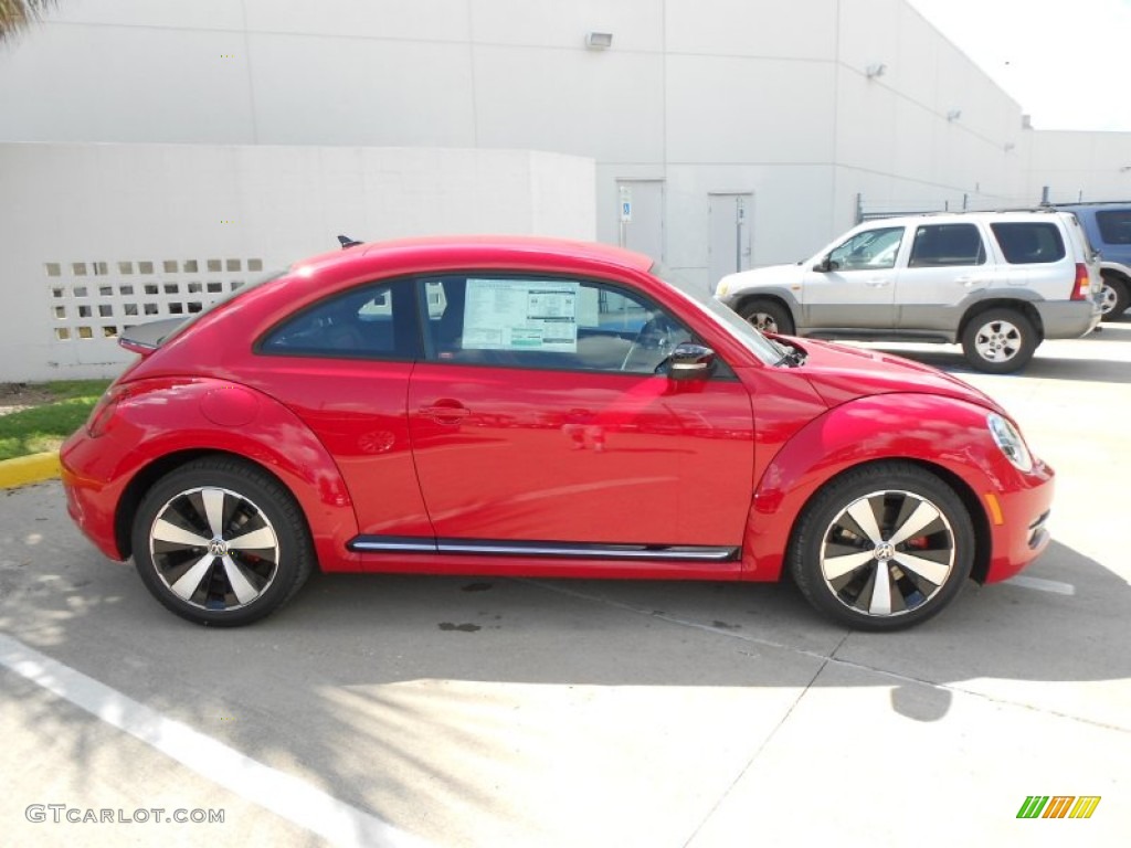 Tornado Red 2012 Volkswagen Beetle Turbo Exterior Photo #64731795