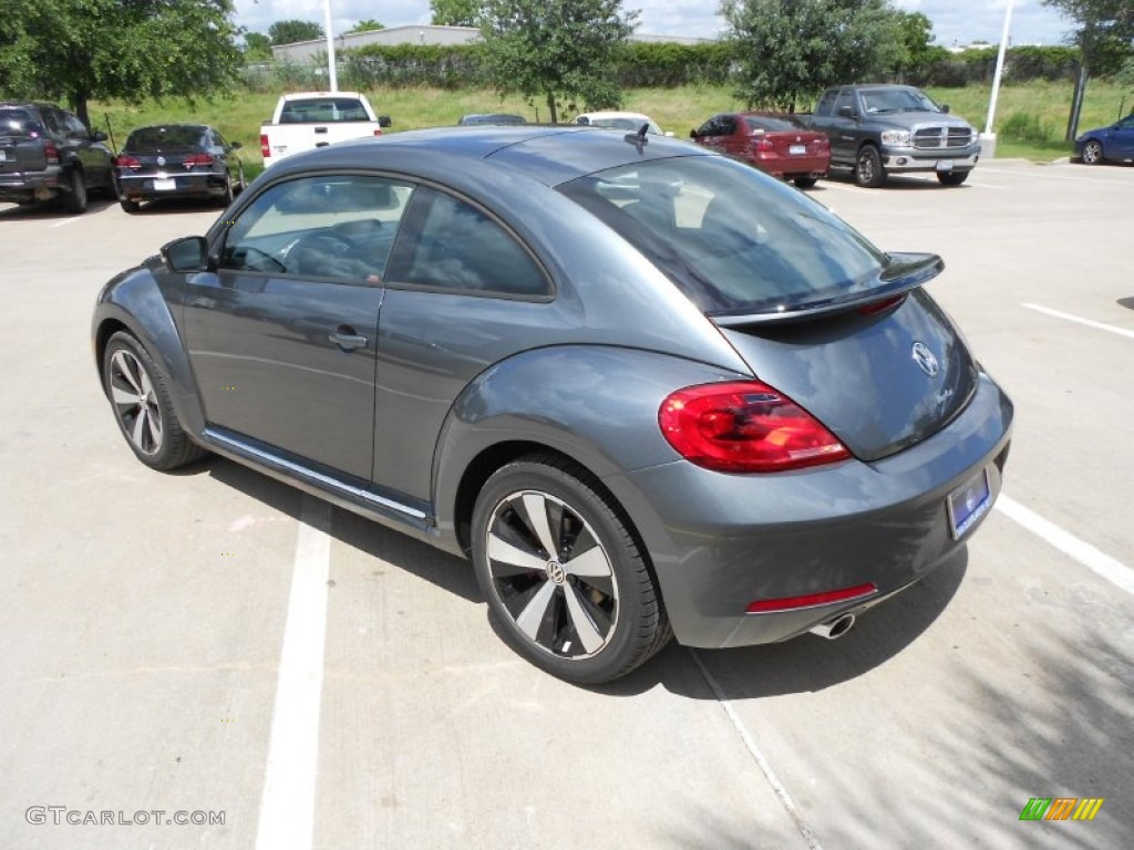 Platinum Gray Metallic 2012 Volkswagen Beetle Turbo Exterior Photo #64732161