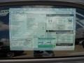 2012 Volkswagen Beetle Turbo Window Sticker