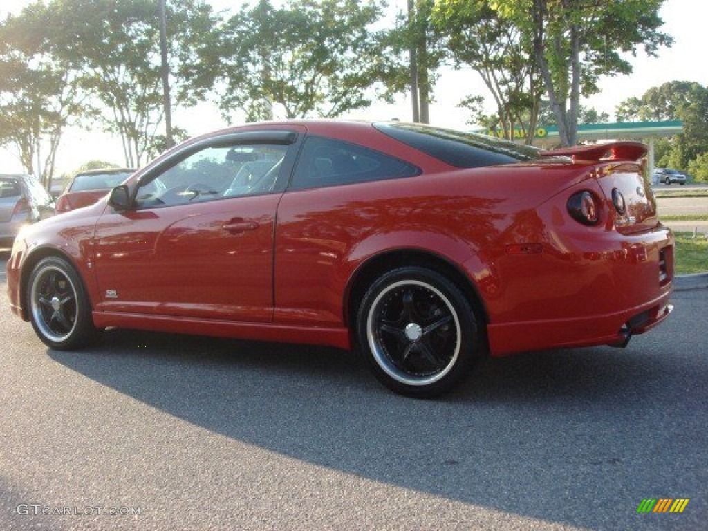 2007 Cobalt SS Supercharged Coupe - Victory Red / Ebony photo #4