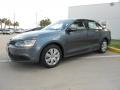 2012 Platinum Gray Metallic Volkswagen Jetta SE Sedan  photo #3