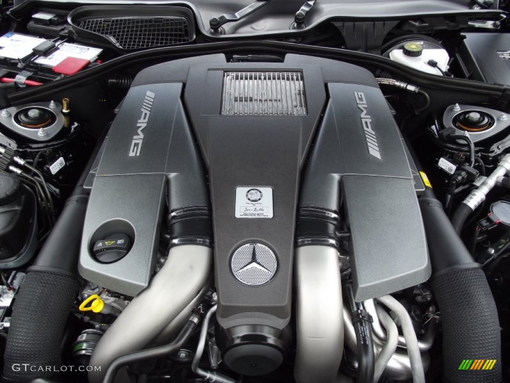 2012 Mercedes-Benz CL 63 AMG 5.5 Liter AMG Biturbo DOHC 32-Valve VVT V8 Eng...