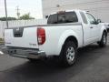 2011 Avalanche White Nissan Frontier SV V6 King Cab 4x4  photo #4