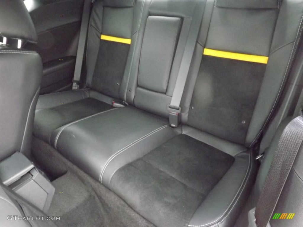 Dark Slate Gray Interior 2012 Dodge Challenger SRT8 Yellow Jacket Photo #64735722