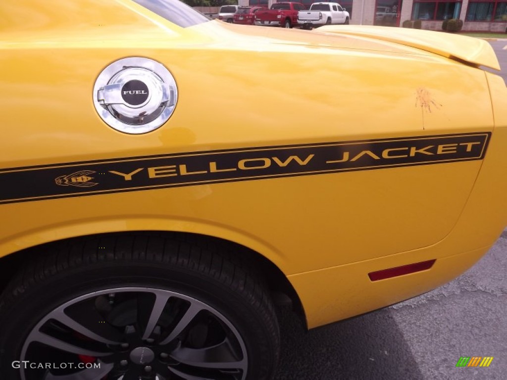 2012 Dodge Challenger SRT8 Yellow Jacket Marks and Logos Photo #64735752