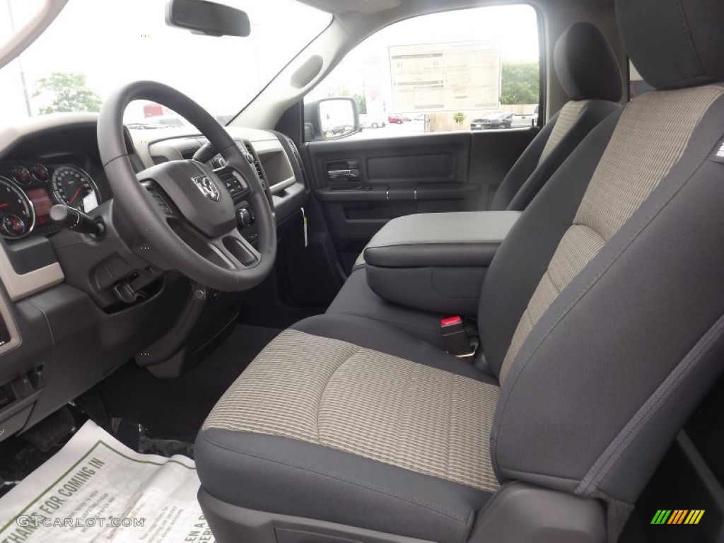 Dark Slate Gray/Medium Graystone Interior 2012 Dodge Ram 1500 ST Regular Cab 4x4 Photo #64735862