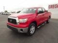 2009 Radiant Red Toyota Tundra Double Cab  photo #3