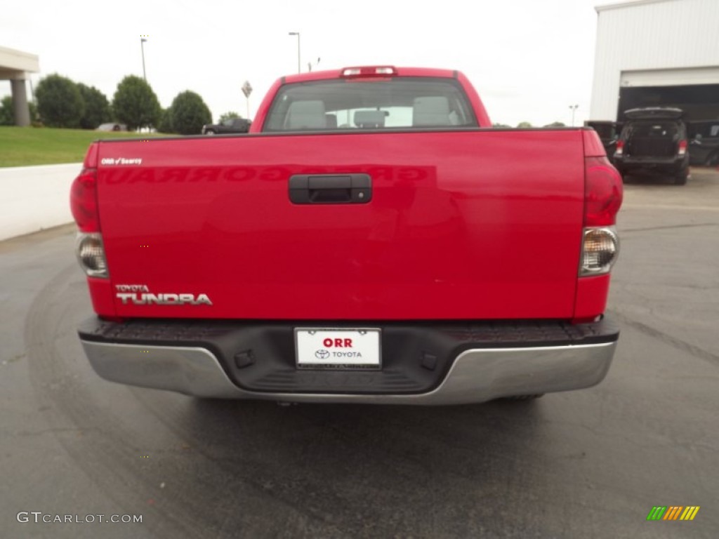 2009 Tundra Double Cab - Radiant Red / Graphite Gray photo #6