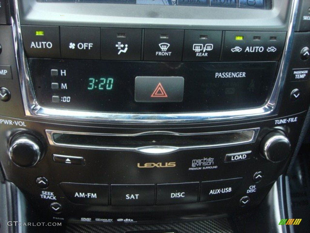 2011 Lexus IS F Controls Photo #64735977