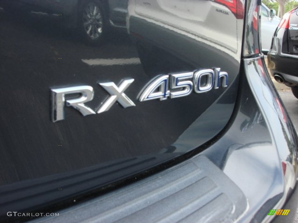 2010 RX 450h AWD Hybrid - Smokey Granite Mica / Black/Brown Walnut photo #26