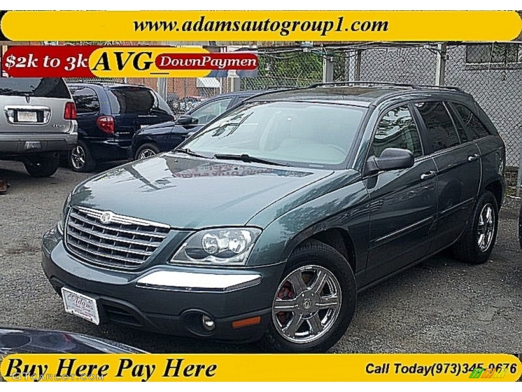 2004 Pacifica AWD - Onyx Green Pearl / Dark Slate Gray photo #1