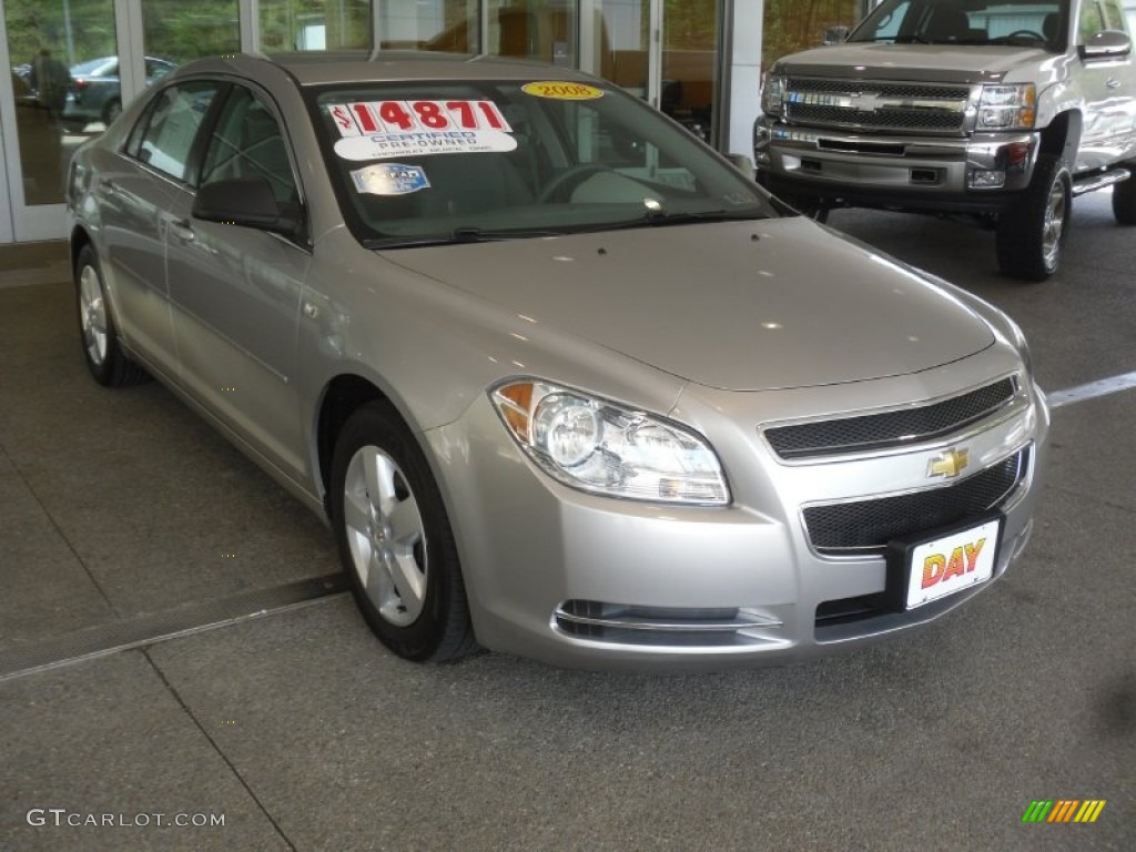 Silverstone Metallic Chevrolet Malibu