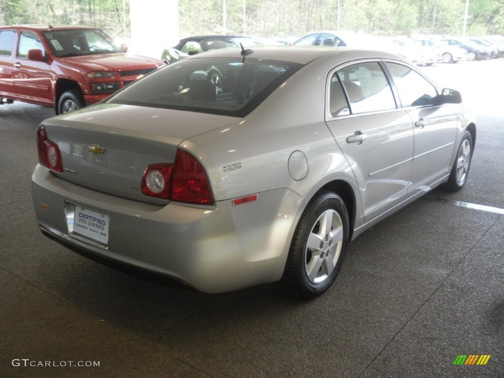 2008 Malibu LS Sedan - Silverstone Metallic / Titanium Gray photo #6