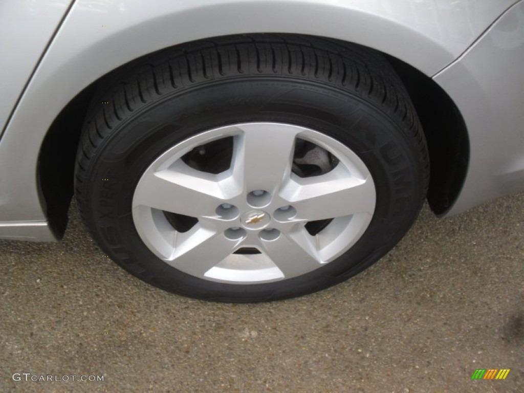 2008 Malibu LS Sedan - Silverstone Metallic / Titanium Gray photo #16