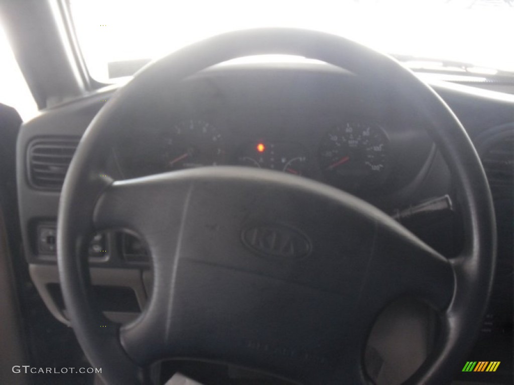 2002 Sportage 4x4 - Black / Gray photo #14
