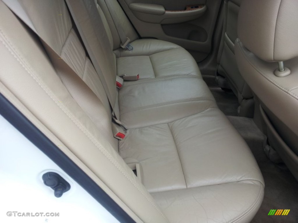2003 Accord EX V6 Sedan - Taffeta White / Ivory photo #8