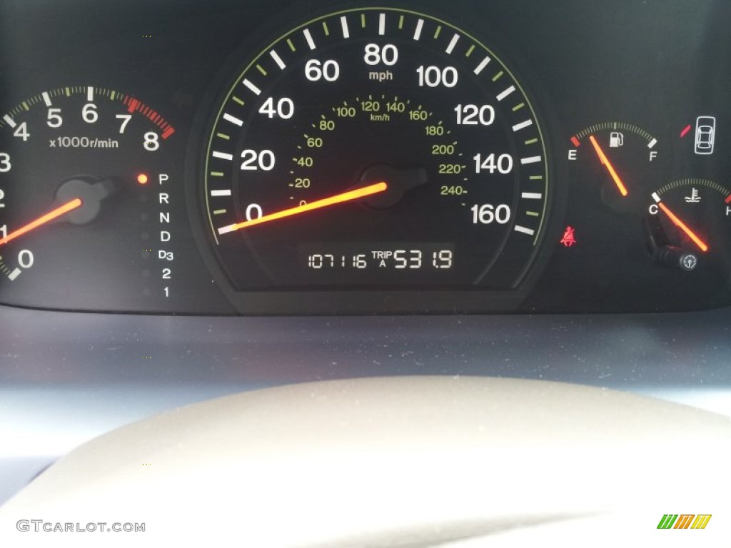2003 Accord EX V6 Sedan - Taffeta White / Ivory photo #10