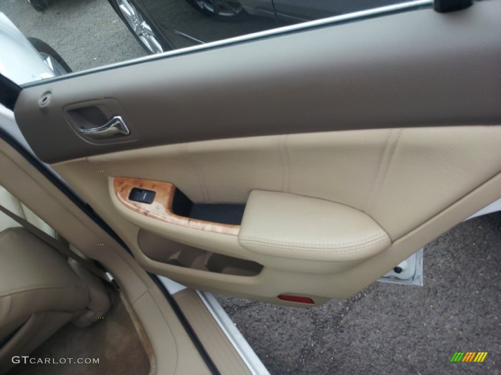 2003 Accord EX V6 Sedan - Taffeta White / Ivory photo #14