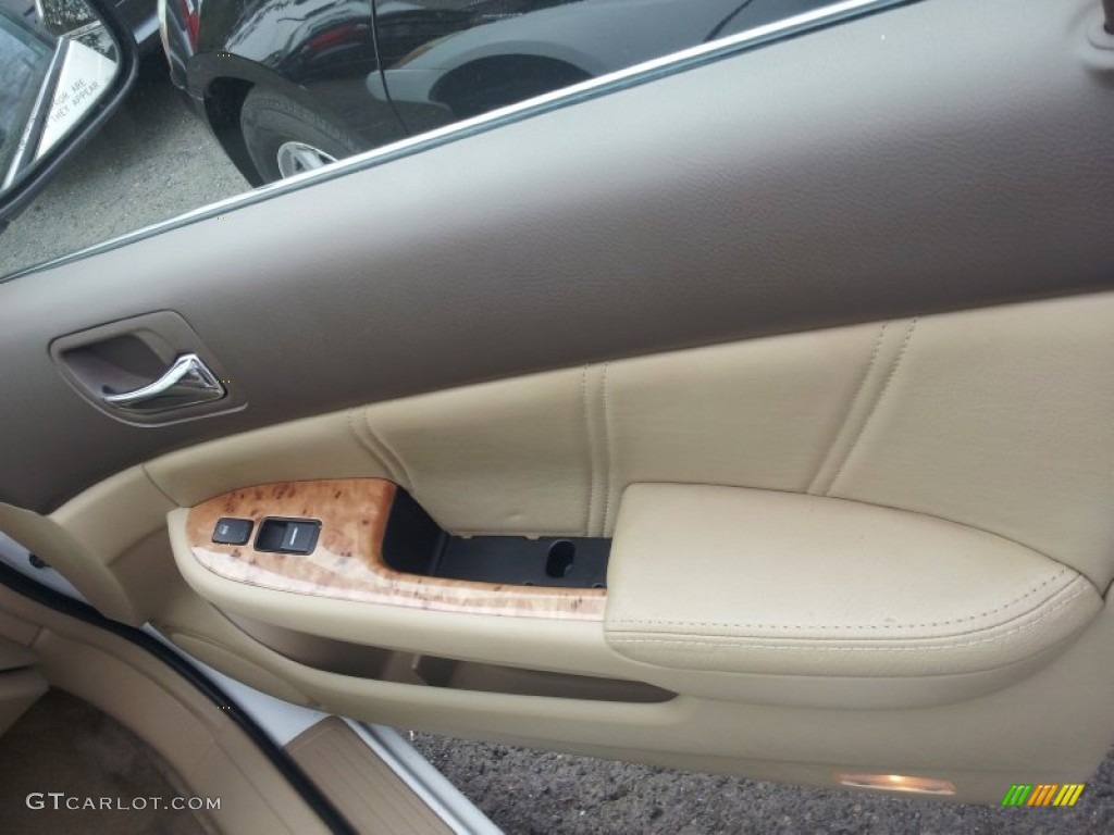 2003 Accord EX V6 Sedan - Taffeta White / Ivory photo #15