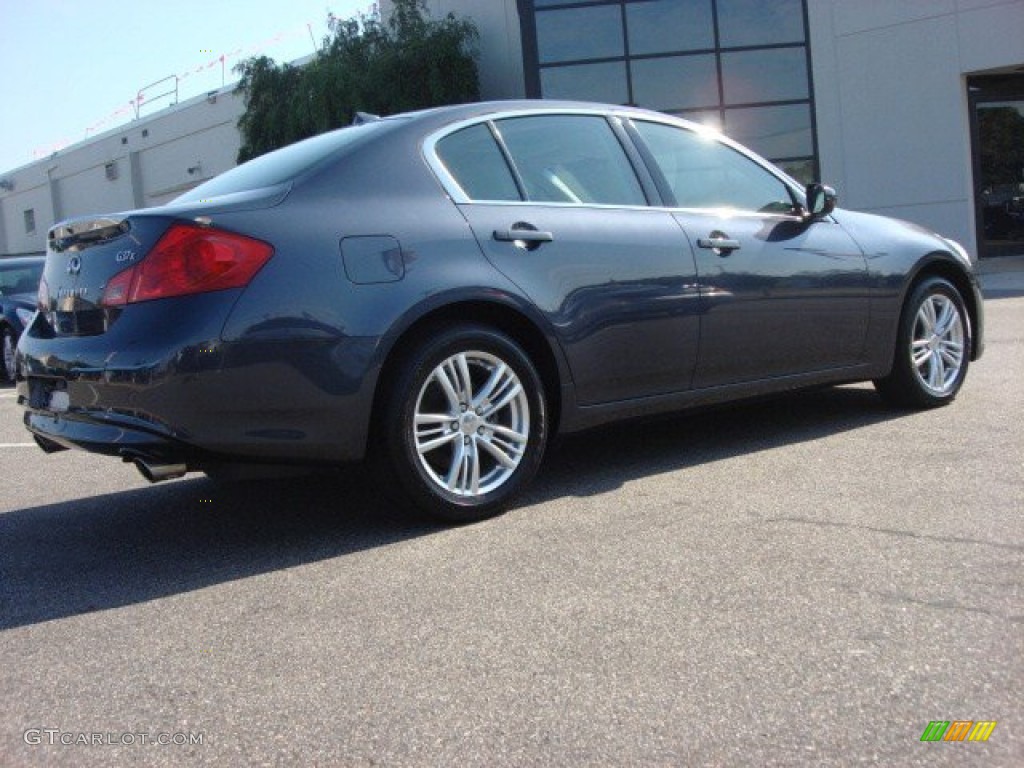 2010 G 37 x AWD Sedan - Blue Slate / Graphite photo #4