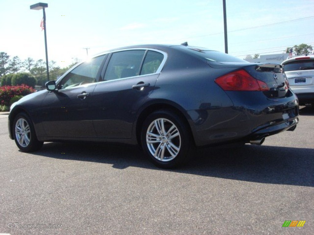 2010 G 37 x AWD Sedan - Blue Slate / Graphite photo #5