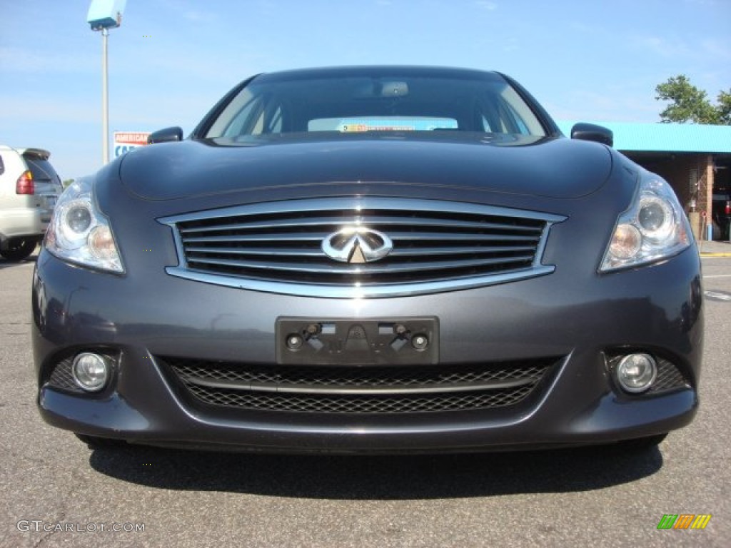 2010 G 37 x AWD Sedan - Blue Slate / Graphite photo #8