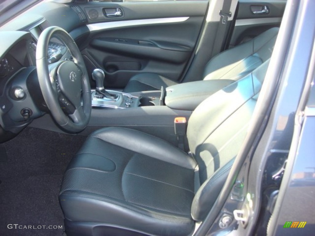 2010 G 37 x AWD Sedan - Blue Slate / Graphite photo #9