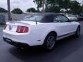 2011 Performance White Ford Mustang V6 Premium Convertible  photo #10