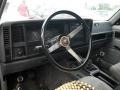 1994 Jeep Cherokee Gray Interior Steering Wheel Photo