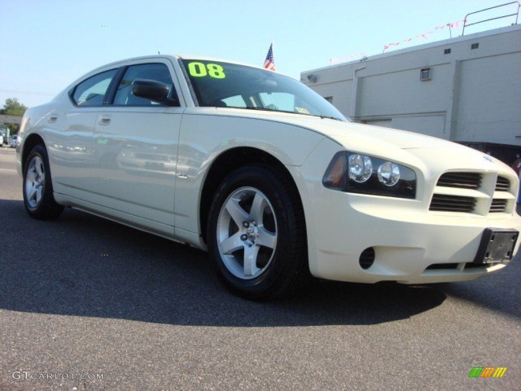 2008 Charger SE - Cool Vanilla Clear Coat / Dark Slate Gray photo #1