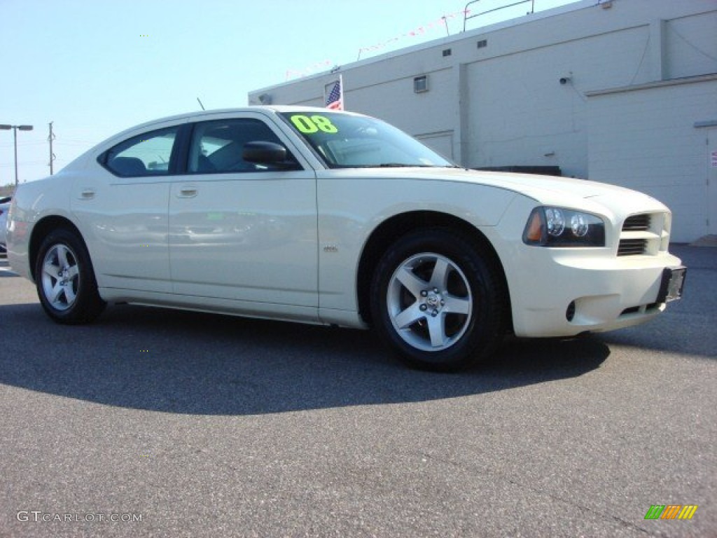 2008 Charger SE - Cool Vanilla Clear Coat / Dark Slate Gray photo #2