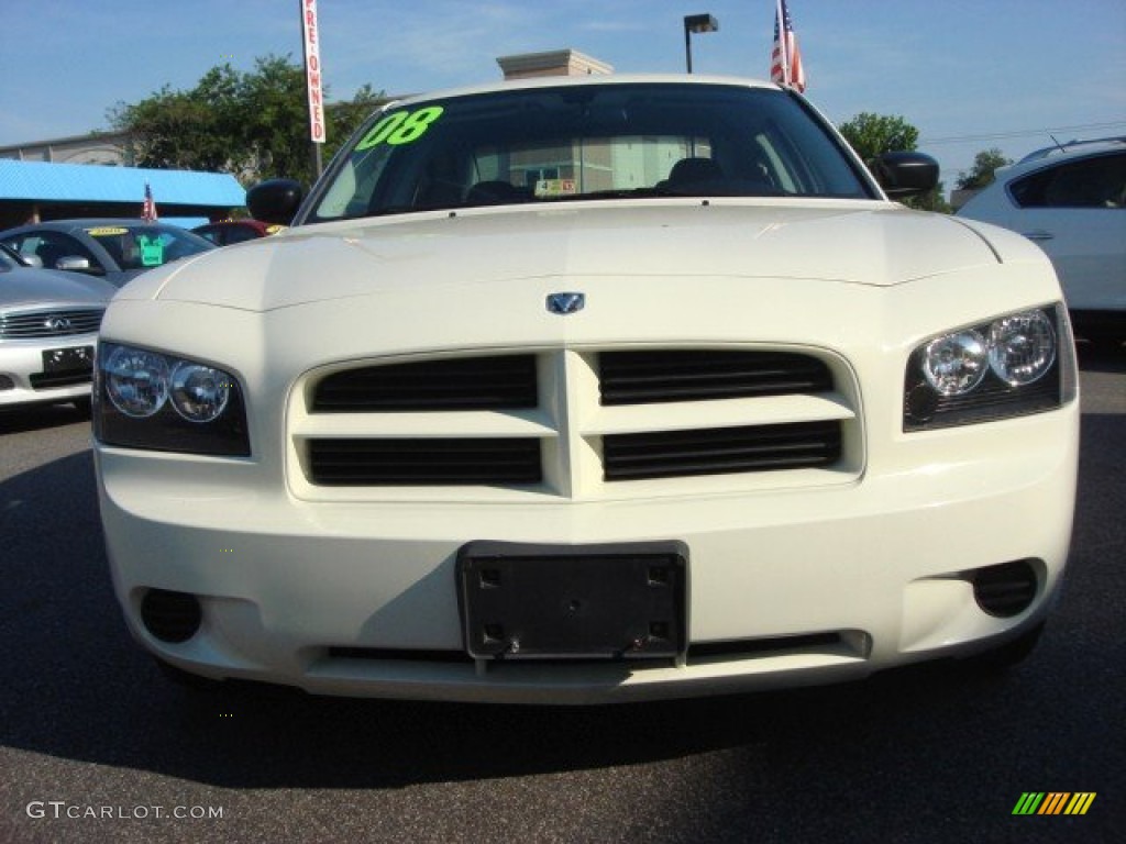 2008 Charger SE - Cool Vanilla Clear Coat / Dark Slate Gray photo #7