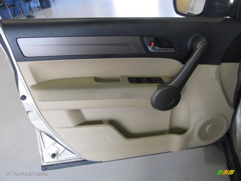 2009 CR-V EX 4WD - Borrego Beige Metallic / Ivory photo #6