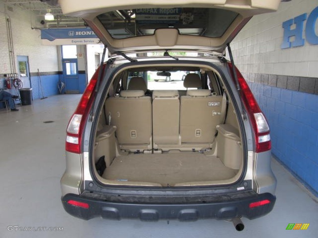 2009 CR-V EX 4WD - Borrego Beige Metallic / Ivory photo #9