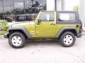 Jeep Green Metallic - Wrangler X 4x4 Photo No. 2