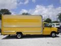 2008 Yellow GMC Savana Cutaway 3500 Commercial Moving Truck  photo #10