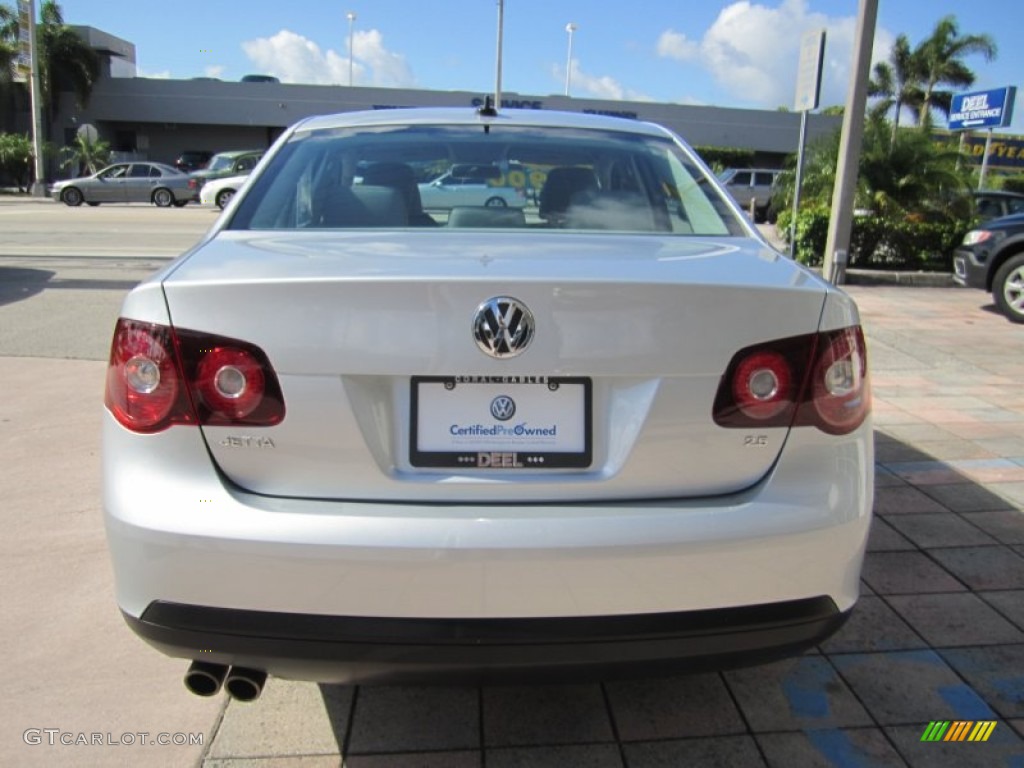 2009 Jetta SE Sedan - Reflex Silver Metallic / Art Grey photo #4