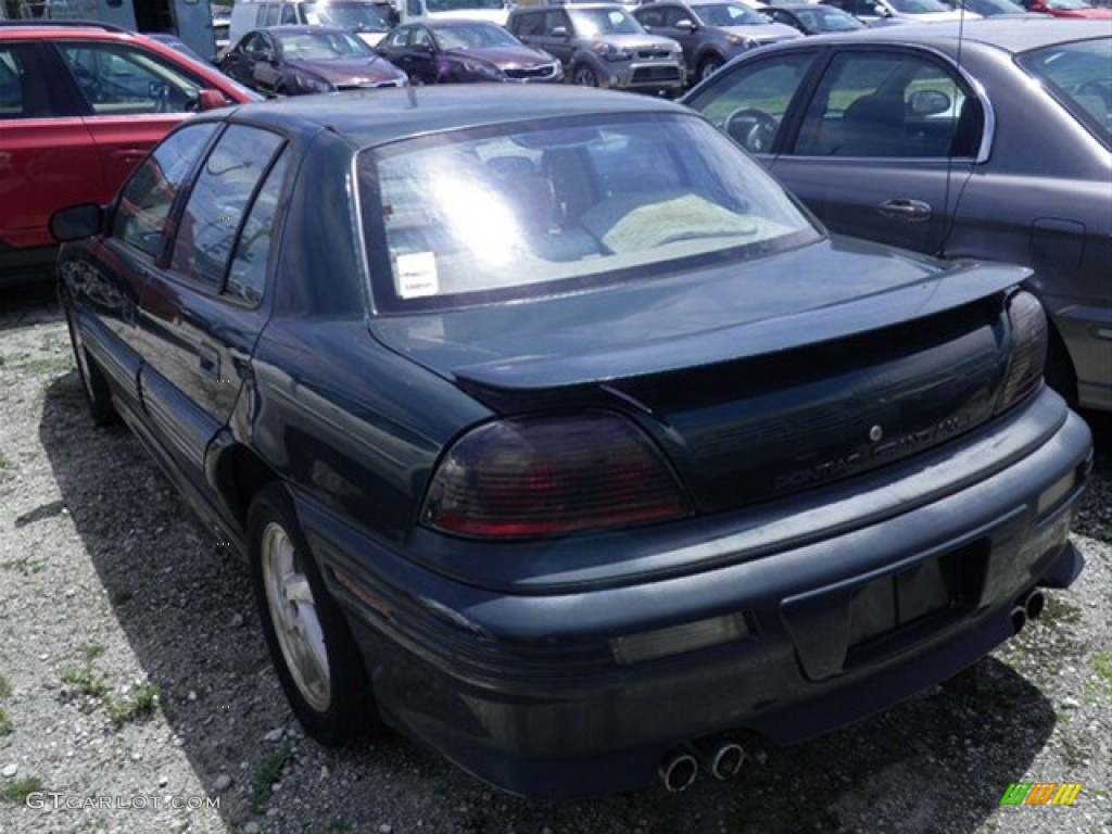 1995 Grand Am GT - Dark Green Metallic / Grey photo #4
