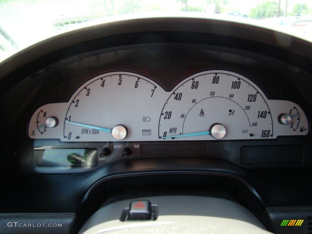 2002 Ford Thunderbird Premium Roadster Gauges Photo #64742448