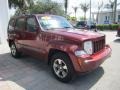 2008 Inferno Red Crystal Pearl Jeep Liberty Sport  photo #7
