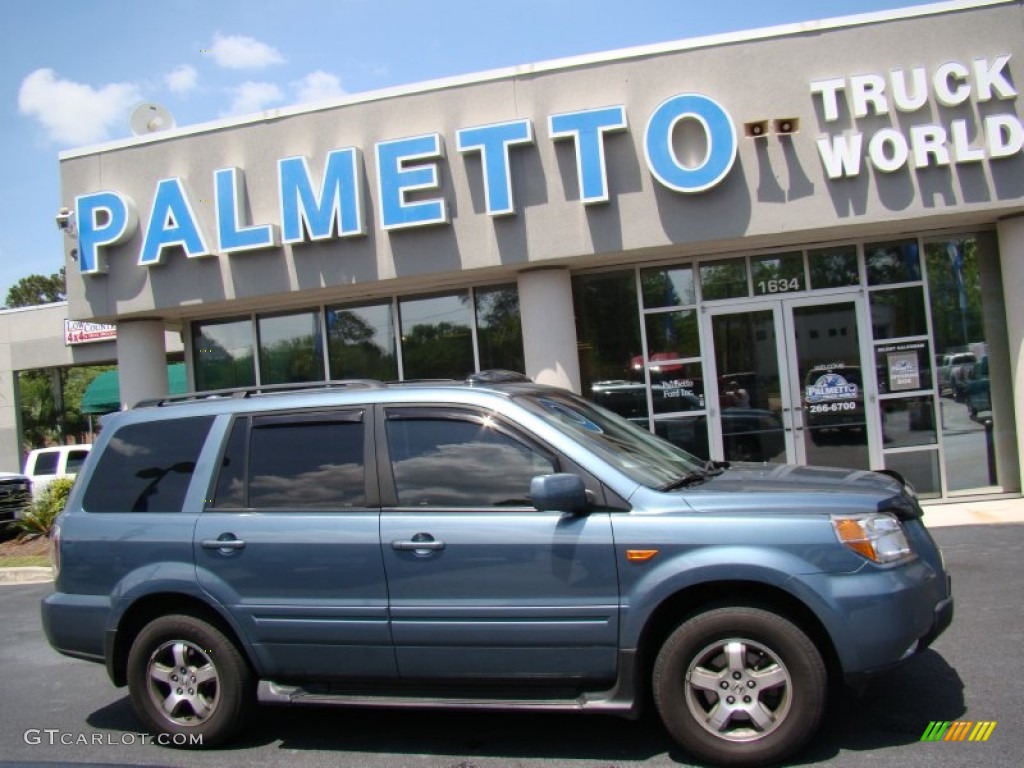 2008 Pilot Special Edition - Steel Blue Metallic / Gray photo #1