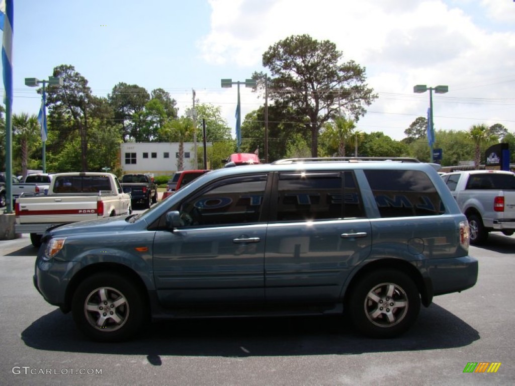 2008 Pilot Special Edition - Steel Blue Metallic / Gray photo #5