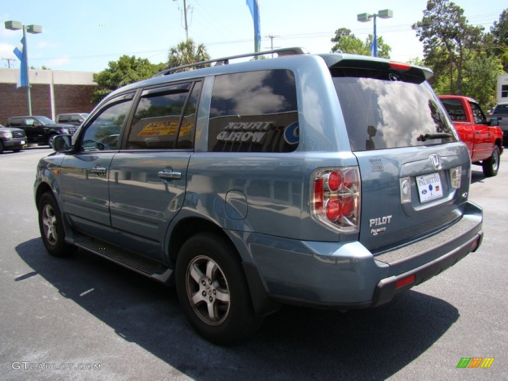 2008 Pilot Special Edition - Steel Blue Metallic / Gray photo #6