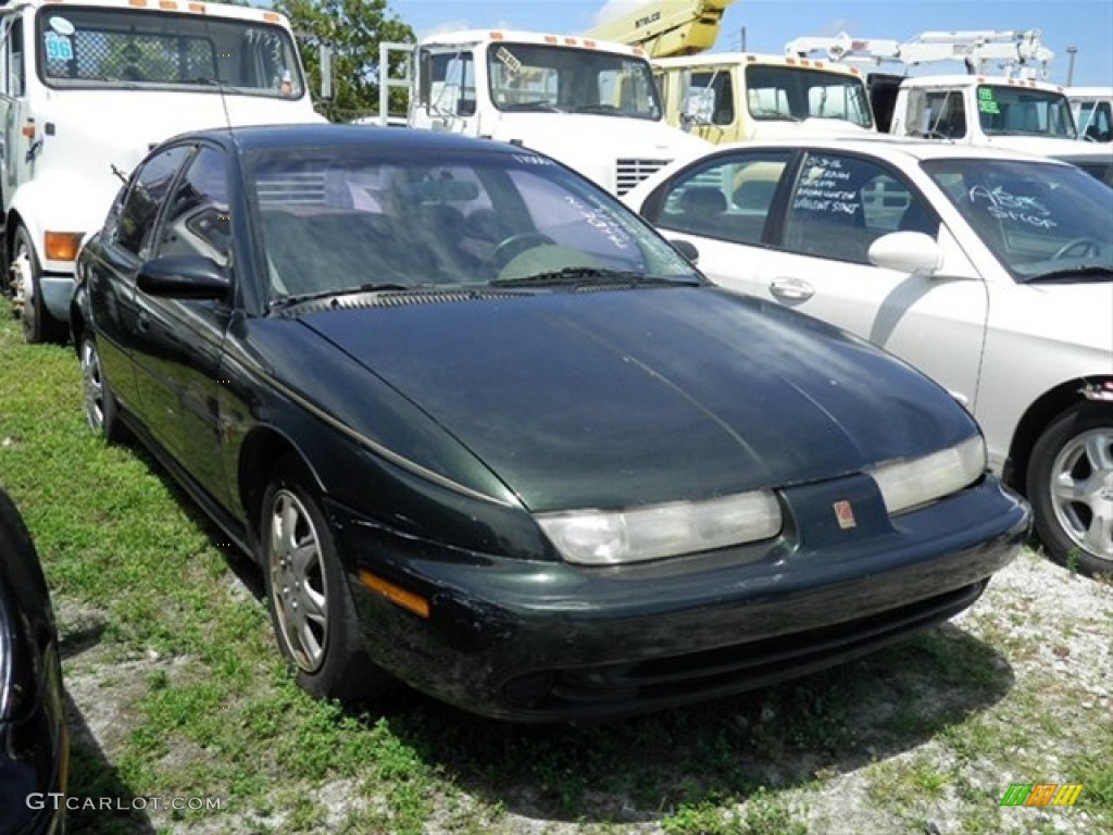 1999 S Series SL2 Sedan - Dark Green / Tan photo #3