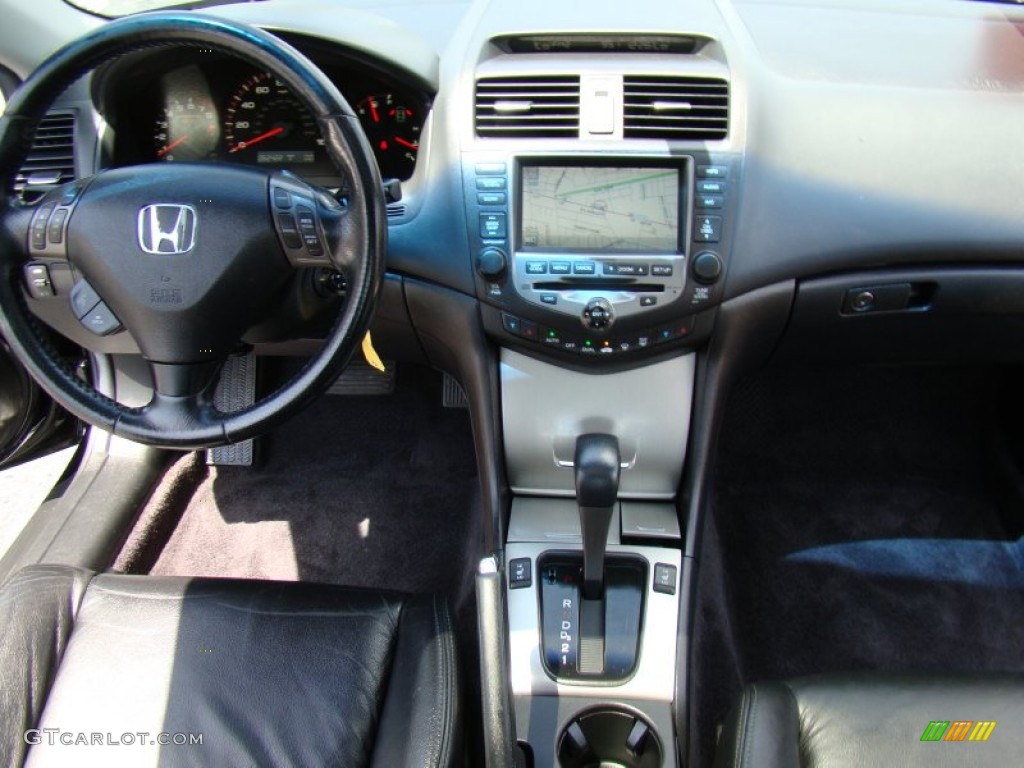 2007 Accord EX Coupe - Nighthawk Black Pearl / Black photo #12