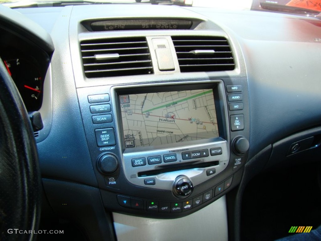 2007 Accord EX Coupe - Nighthawk Black Pearl / Black photo #17