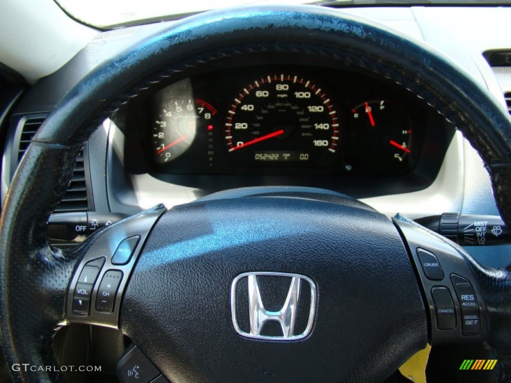 2007 Accord EX Coupe - Nighthawk Black Pearl / Black photo #20