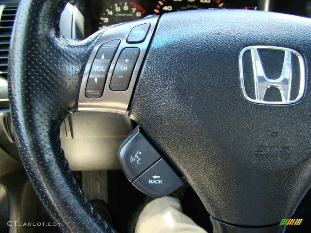 2007 Accord EX Coupe - Nighthawk Black Pearl / Black photo #21