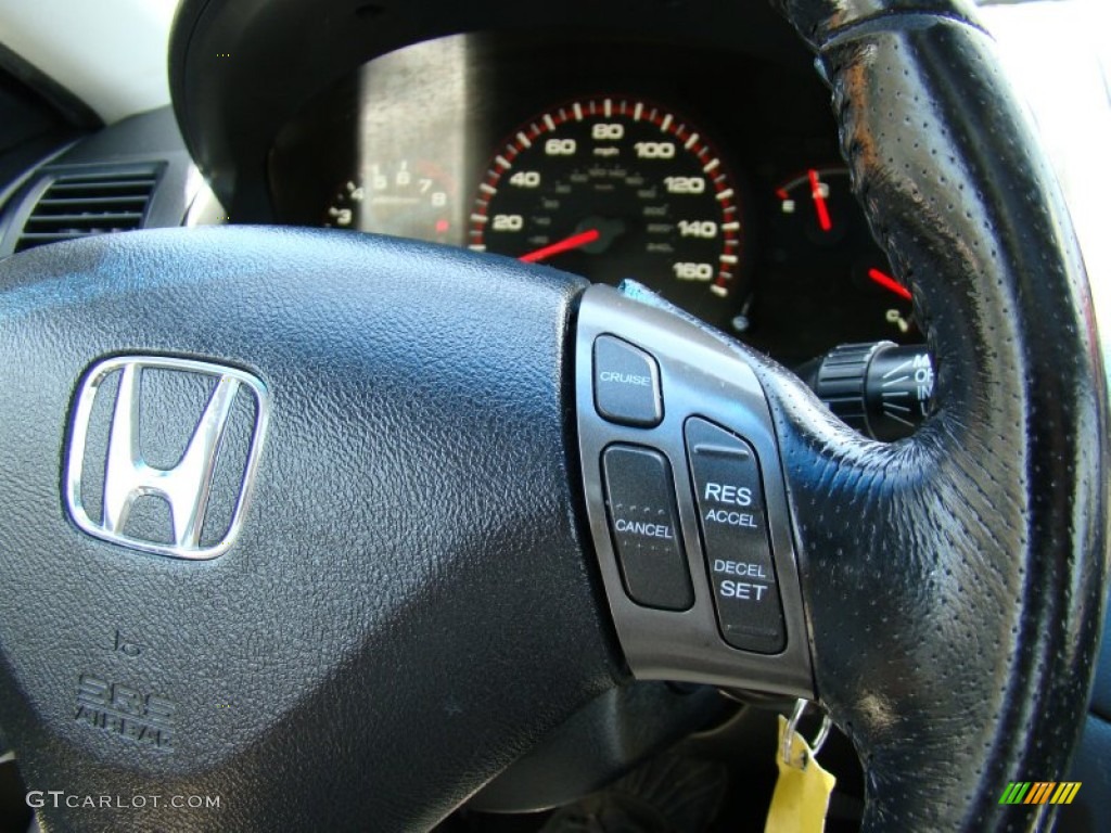 2007 Accord EX Coupe - Nighthawk Black Pearl / Black photo #22