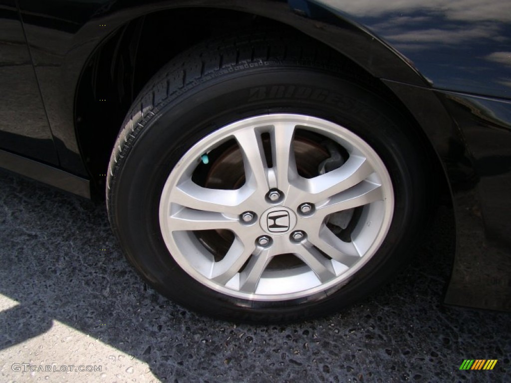2007 Accord EX Coupe - Nighthawk Black Pearl / Black photo #27